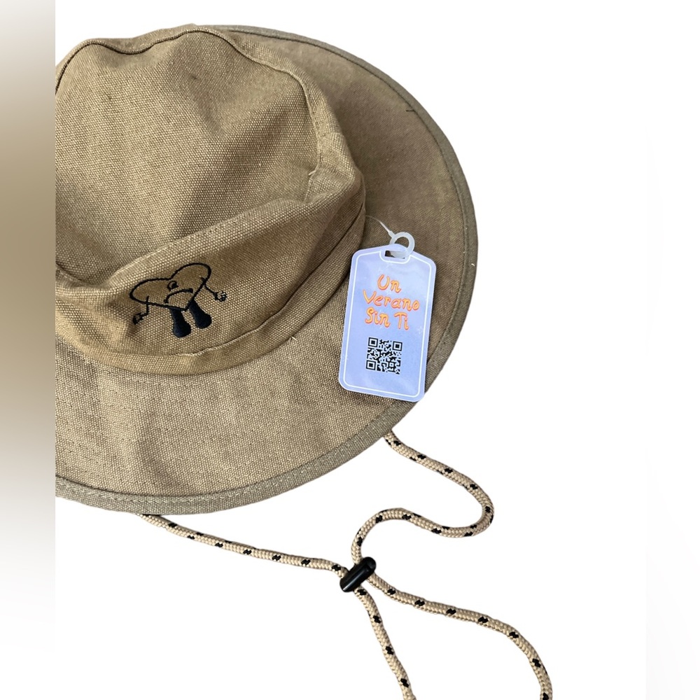 - Bad Bunny Un Verano Sin Ti Safari Hat, Color Tan, Unisex One Size - Picture 3 of 3